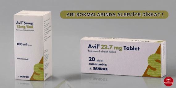Avil İlacı ve Arı Sokmalarında Kullanımı Hakkında Bilgilendirme