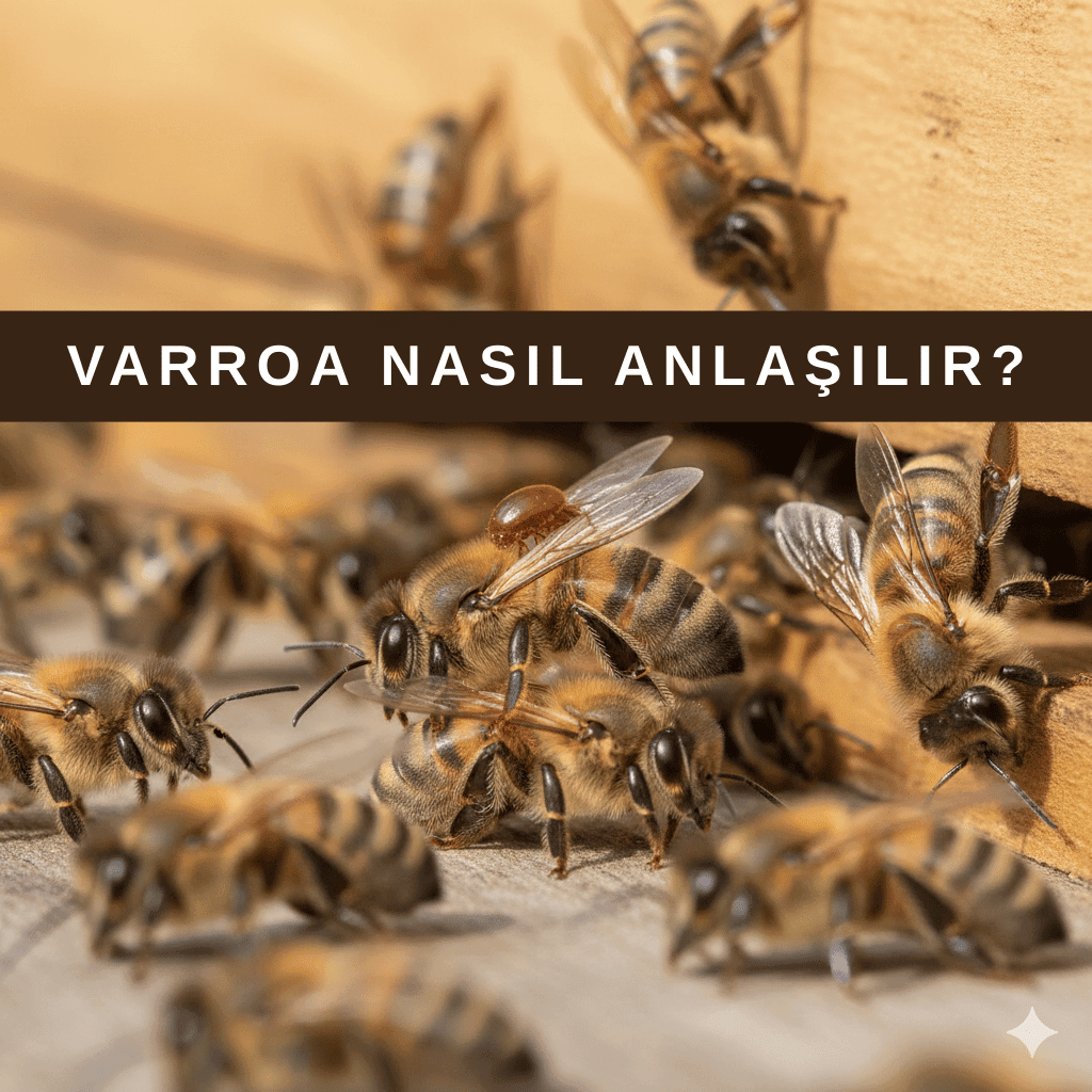 Arı’da varroa olduğu nasıl anlaşılır, koloni girişinde zayıf arılar