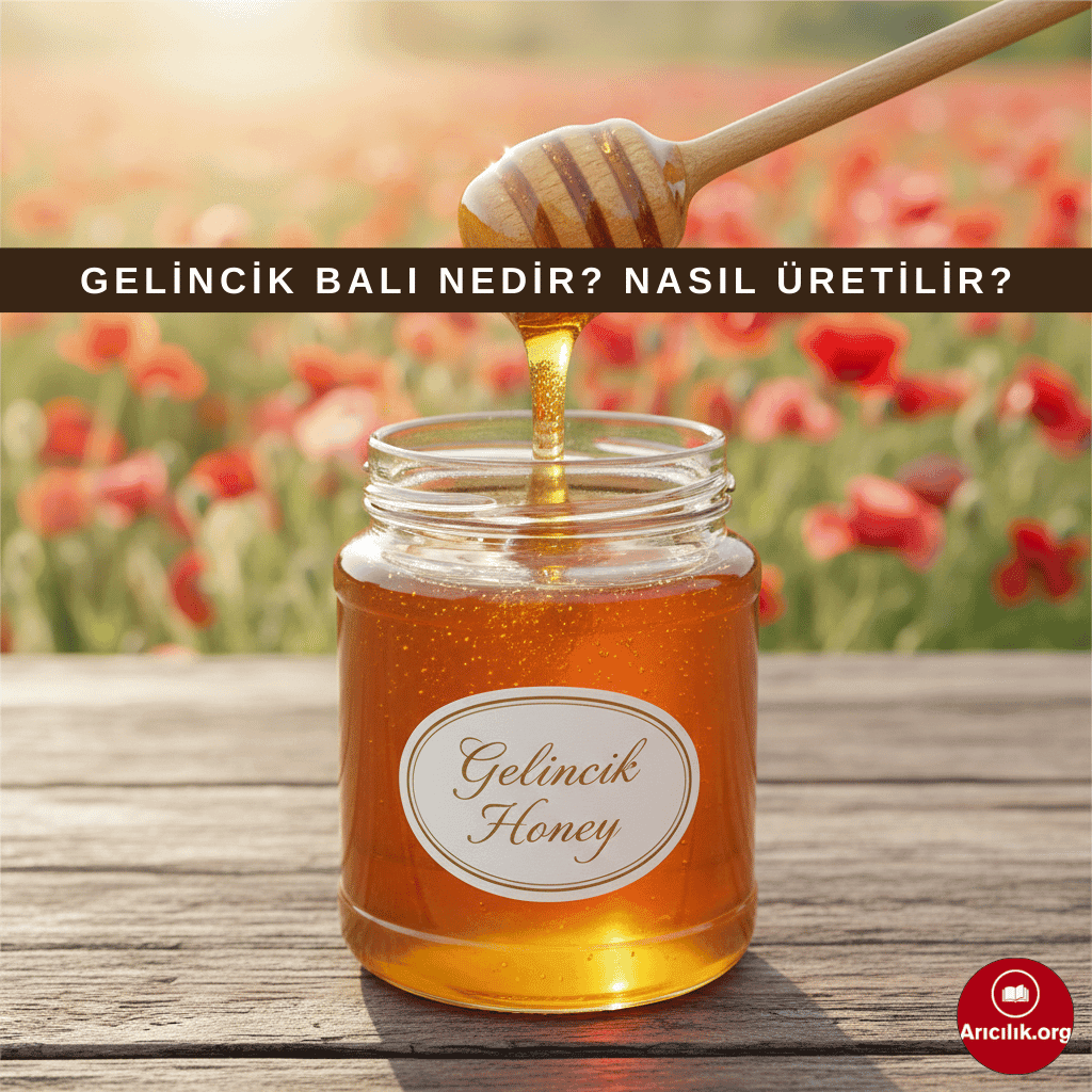 Gelincik balı kavanozu ve gelincik çiçekleri, doğal, katkısız ve antioksidan özellikli bal