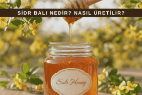 Sidr Balı: Doğal Şifa ve Antibakteriyel Etkileri Sidr balı kavanozu ve Sidr çiçekleri ile doğal, antibakteriyel ve şifalı bal