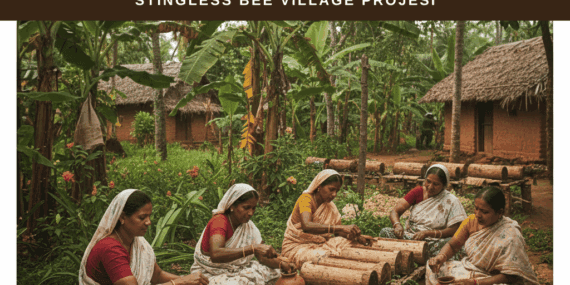 Hindistan’da Stingless Bee Village Projesi 2026’da Yerel Ekonomiyi Güçlendiriyor