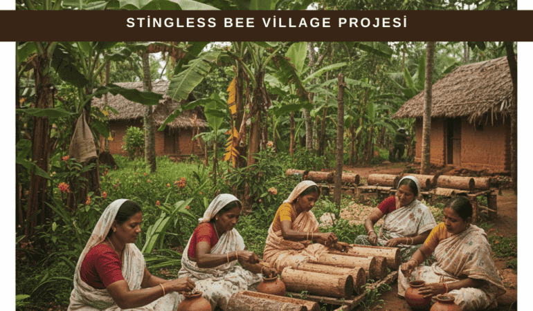 Hindistan’da Stingless Bee Village Projesi 2026’da Yerel Ekonomiyi Güçlendiriyor