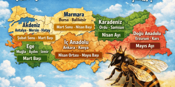 Türkiye’de İlk Ana Arı Ne Zaman Çıkar?
