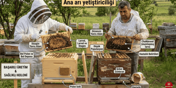 Ana Arı Üretiminde En Bilinen Yanlışlar ve Çözüm Yolları