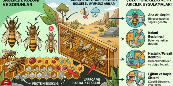 Düşük Verimin Nedenleri, Çözüm Yolları ve Türkiye’de Arıcılık Durumu