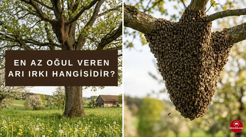 En az oğul veren arı ırkı İtalyan arısı ve Karniyol arısı karşılaştırması
