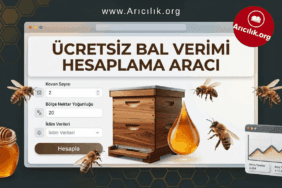 Arıcıların kovan sayısı, koloni gücü, bölgesel flora ve besleme durumuna göre tahmini bal üretimini hesaplayabilmesi için hazırlanmış ücretsiz bal verimi hesaplama aracı.