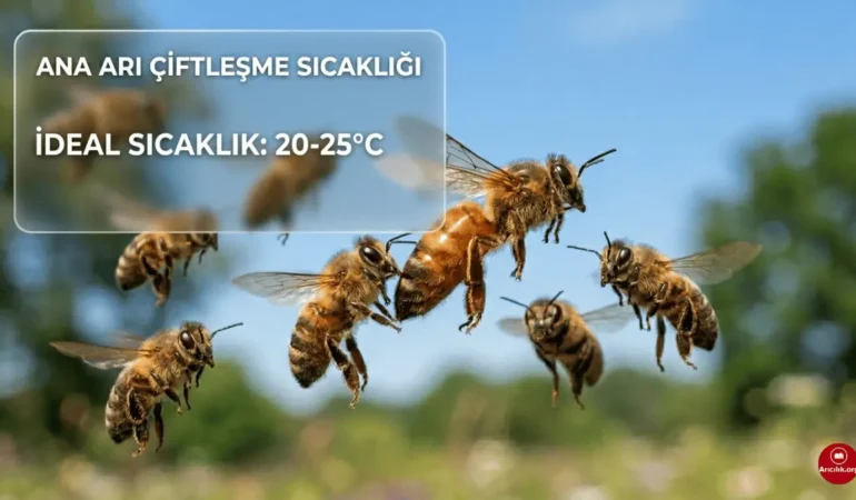 Ana Arı Kaç Derece Sıcaklıkta Çiftleşir?