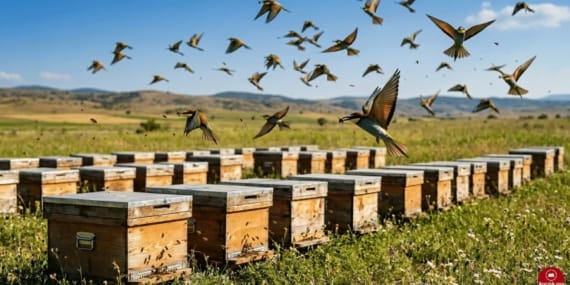 Arı Kuşu (Merops apiaster): Arıcılık İçin Tehdit mi?