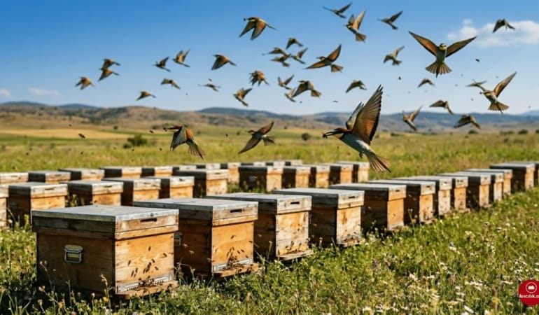 Arı Kuşu (Merops apiaster): Arıcılık İçin Tehdit mi?