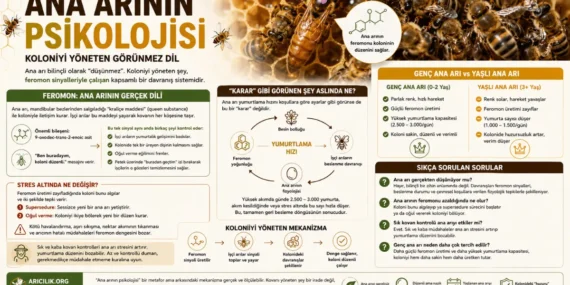 Ana Arının Psikolojisi: Koloniyi Gerçekte Ne Yönetir?