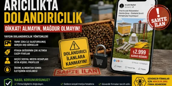 Yapay Zeka ile Hazırlanan Sahte Arıcılık İlanlarına Dikkat!