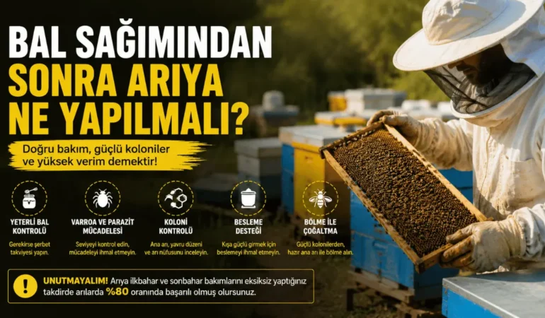 Bal Sağımından Sonra Arıya Ne Yapılmalı?
