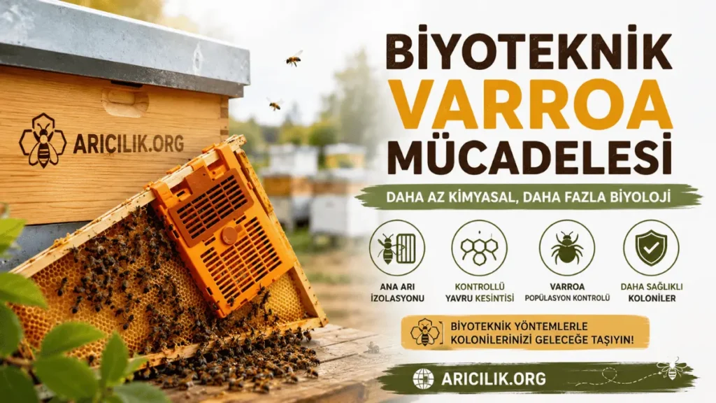 Biyoteknik varroa mücadelesi uygulaması