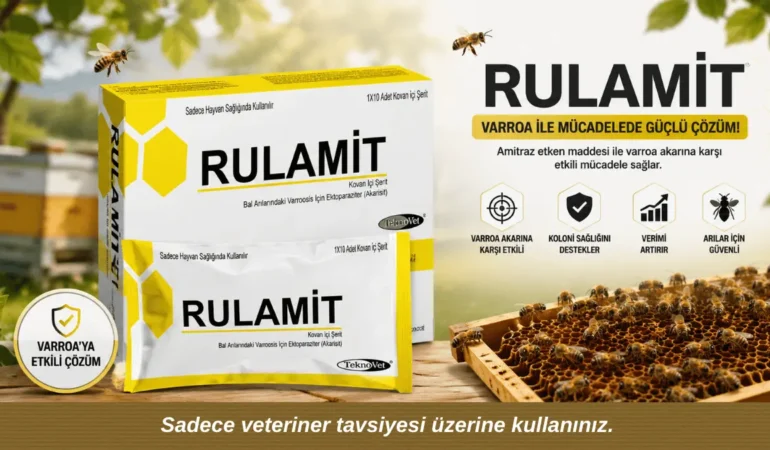 Rulamit ile Varroa Mücadelesi: Ne Zaman, Nasıl Kullanılır?
