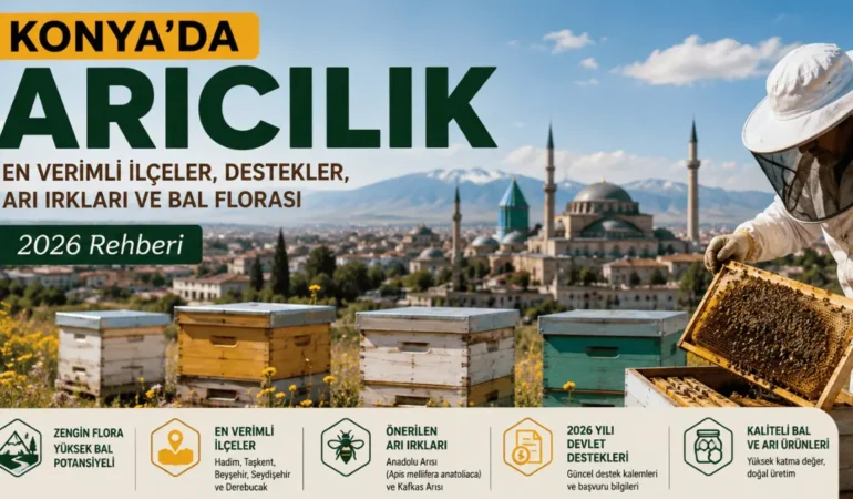 Konya'da arıcılık yapmak