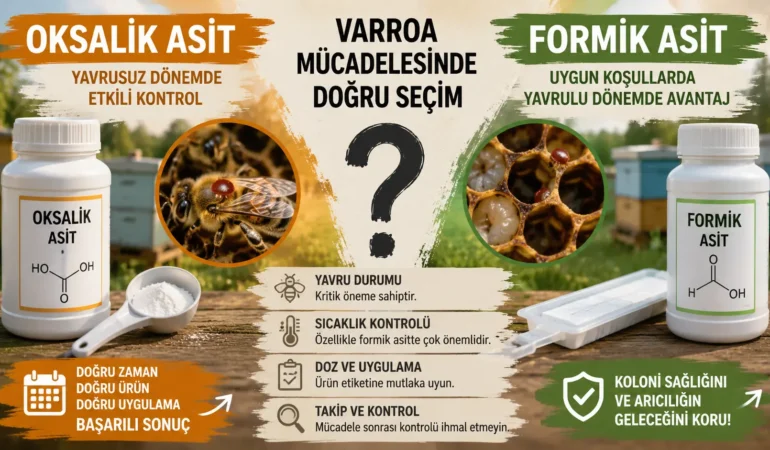 Oksalik Asit mi Formik Asit mi? Hangi Durumda Hangisi Tercih Edilmeli?