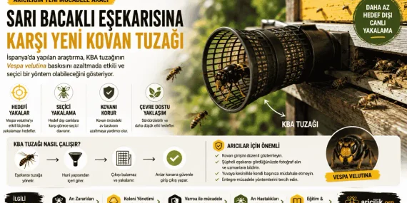 Sarı Bacaklı Eşekarısına Karşı Yeni Kovan Tuzağı: KBA Yöntemi Nasıl Çalışıyor?