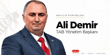 Türkiye Arı Yetiştiricileri Merkez Birliği (TAB) Yönetim Kurulu Başkanı Ali Demir
