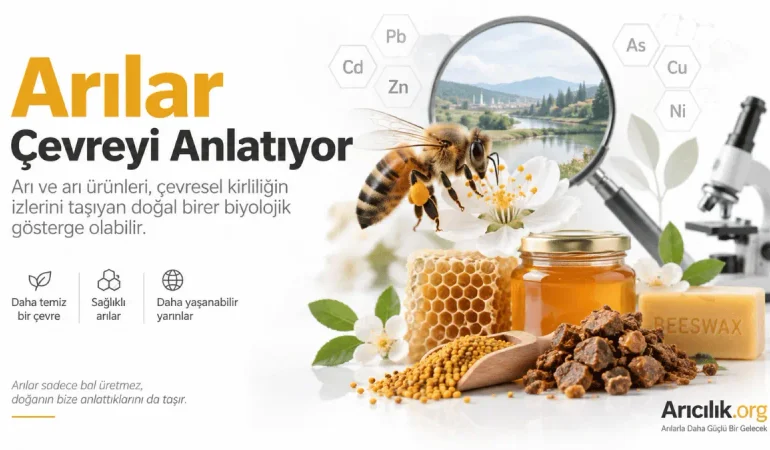 Arı ve Arı Ürünleri Çevre Kirliliğini Nasıl Gösteriyor?