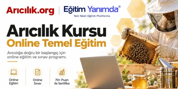 Arıcılık.org ve EğitimYanımda’dan Online Temel Arıcılık Kursu