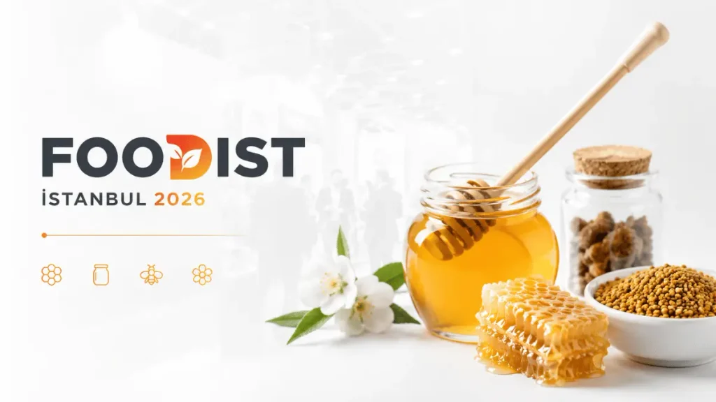 Foodist İstanbul 2026'da bal ve arı ürünleri