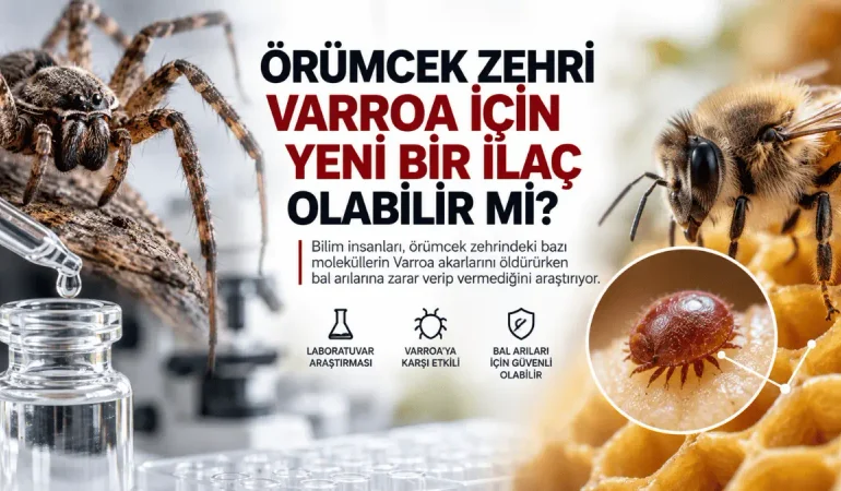 Örümcek Zehri Varroa İçin Yeni Bir İlaç Olabilir mi?